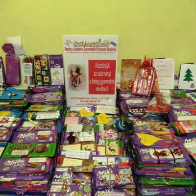 Érkeznek a „cipősdoboznyi szeretet” ajándékai és a csokoládék 2017 - alapítvány, adó 1%, támogatás