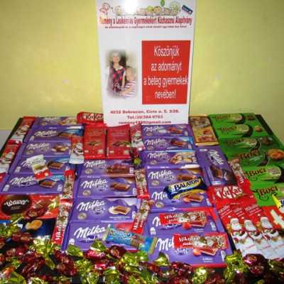 Érkeznek a „cipősdoboznyi szeretet” ajándékai és a csokoládék 2018 - alapítvány, adó 1%, támogatás