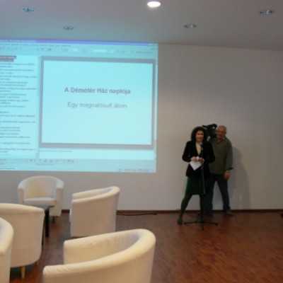 Démétér-ház átadás (2 millió forinttal támogatta az Alapítvány) - adó, 1%, alapítvány, támogatás