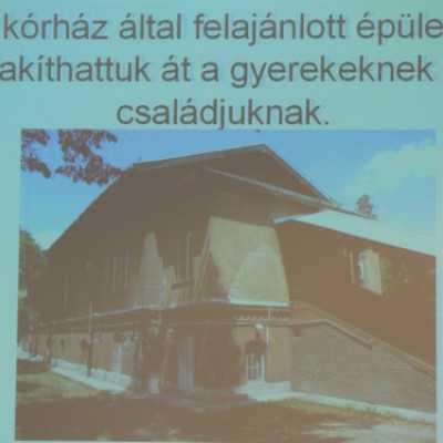 Démétér-ház átadás (2 millió forinttal támogatta az Alapítvány) - adó, 1%, alapítvány, támogatás