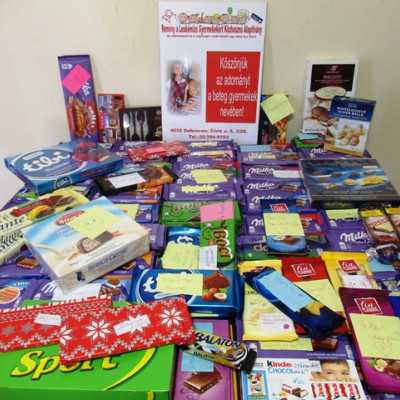 Érkeznek a „cipősdoboznyi szeretet” ajándékai és a csokoládék 2019 Karácsonyra - alapítvány, adó 1%, támogatás