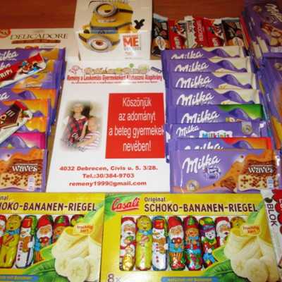 Érkeznek a „cipősdoboznyi szeretet” ajándékai és a csokoládék 2017 - alapítvány, adó 1%, támogatás