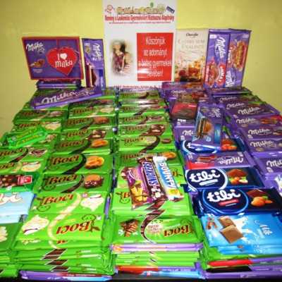 Érkeznek a „cipősdoboznyi szeretet” ajándékai és a csokoládék 2018 - alapítvány, adó 1%, támogatás