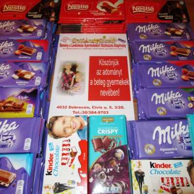 Érkeznek a „cipősdoboznyi szeretet” ajándékai és a csokoládék 2017 - alapítvány, adó 1%, támogatás