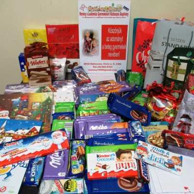 Érkeznek a „cipősdoboznyi szeretet” ajándékai és a csokoládék 2019 december - alapítvány, adó 1%, támogatás