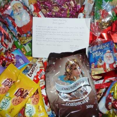 Érkeznek a „cipősdoboznyi szeretet” ajándékai és a csokoládék 2016 - alapítvány, adó 1%, támogatás