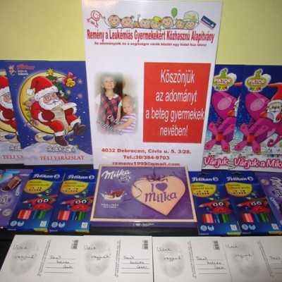 Érkeznek a „cipősdoboznyi szeretet” ajándékai és a csokoládék 2018 - alapítvány, adó 1%, támogatás