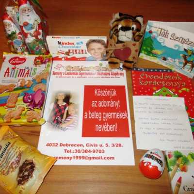 Érkeznek a „cipősdoboznyi szeretet” ajándékai és a csokoládék 2017 - alapítvány, adó 1%, támogatás