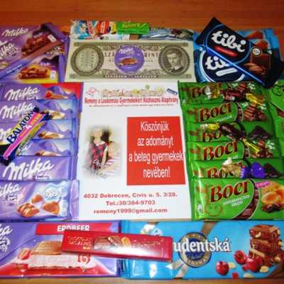Érkeznek a „cipősdoboznyi szeretet” ajándékai és a csokoládék 2017 - alapítvány, adó 1%, támogatás
