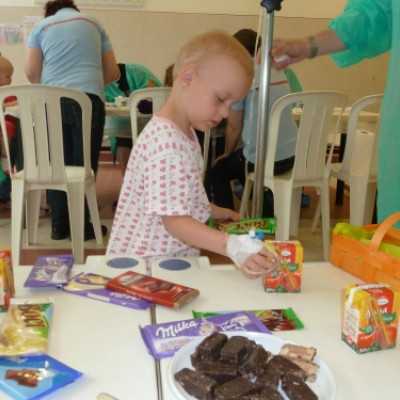 gipsz festés, hűtõmágnes készítés a Klinikán! - adó, 1%, alapítvány, támogatás