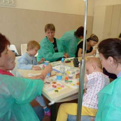 gipsz festés, hűtõmágnes készítés a Klinikán! - adó, 1%, alapítvány, támogatás