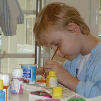 gipsz festés, hűtõmágnes készítés a Klinikán! - adó, 1%, alapítvány, támogatás