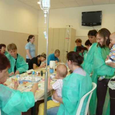 gipsz festés, hűtõmágnes készítés a Klinikán! - adó, 1%, alapítvány, támogatás