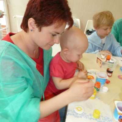 gipsz festés, hűtõmágnes készítés a Klinikán! - adó, 1%, alapítvány, támogatás