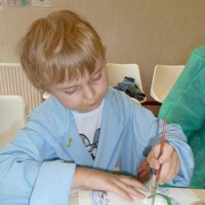 gipsz festés, hűtõmágnes készítés a Klinikán! - adó, 1%, alapítvány, támogatás