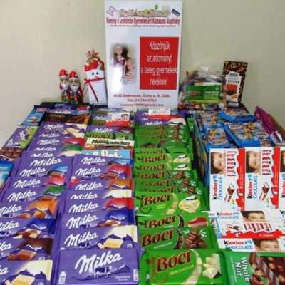 Érkeznek a „cipősdoboznyi szeretet” ajándékai és a csokoládék 2019 december - alapítvány, adó 1%, támogatás