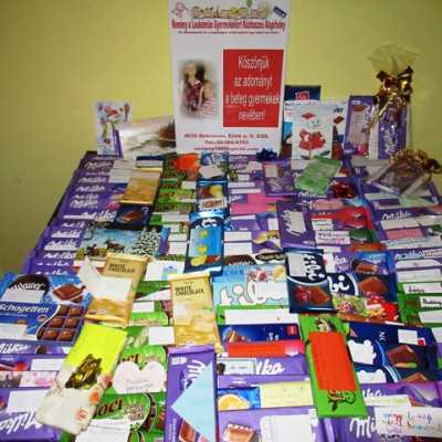 Érkeznek a „cipősdoboznyi szeretet” ajándékai és a csokoládék 2018 - alapítvány, adó 1%, támogatás