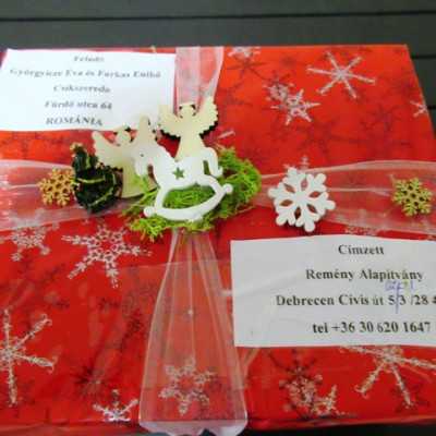 Érkeznek a „cipősdoboznyi szeretet” ajándékai és a csokoládék - alapítvány, adó 1%, támogatás