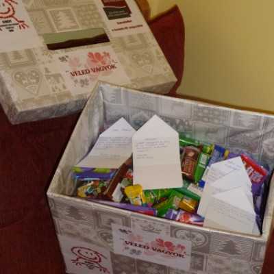 Gyűlnek a csokoládé adományok, üzenettel - adó, 1%, alapítvány, támogatás