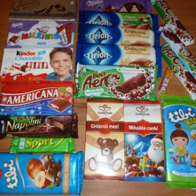 Gyűlnek a csokoládé adományok, üzenettel - adó, 1%, alapítvány, támogatás