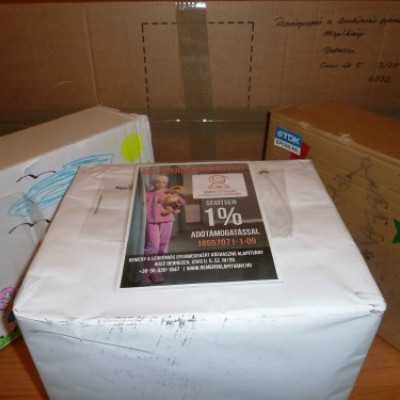 Gyűlnek a csokoládé adományok, üzenettel - adó, 1%, alapítvány, támogatás