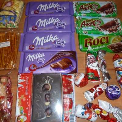 Gyűlnek a csokoládé adományok, üzenettel - adó, 1%, alapítvány, támogatás