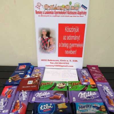 Érkeznek a „cipősdoboznyi szeretet” ajándékai és a csokoládék 2019 december - alapítvány, adó 1%, támogatás