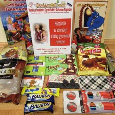 Érkeznek a „cipősdoboznyi szeretet” ajándékai és a csokoládék - alapítvány, adó 1%, támogatás