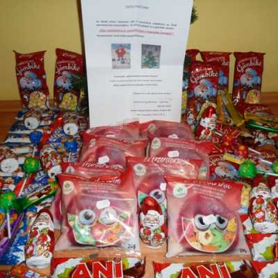 Érkeznek a „cipősdoboznyi szeretet” ajándékai és a csokoládék 2016 - alapítvány, adó 1%, támogatás