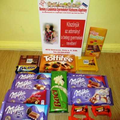 Érkeznek a „cipősdoboznyi szeretet” ajándékai és a csokoládék 2017 - alapítvány, adó 1%, támogatás