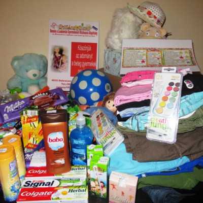 Érkeznek a „cipősdoboznyi szeretet” ajándékai és a csokoládék 2019 december - alapítvány, adó 1%, támogatás