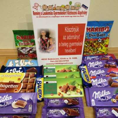 Érkeznek a „cipősdoboznyi szeretet” ajándékai és a csokoládék - alapítvány, adó 1%, támogatás