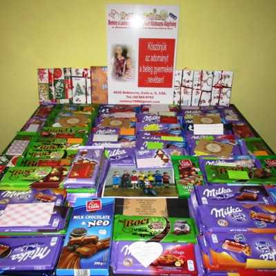 Érkeznek a „cipősdoboznyi szeretet” ajándékai és a csokoládék 2018 - alapítvány, adó 1%, támogatás