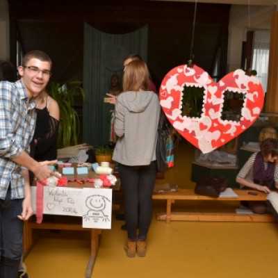 Jótékonysági gyűjtés Valentin nap alkalmából - alapítvány, adó 1%, támogatás