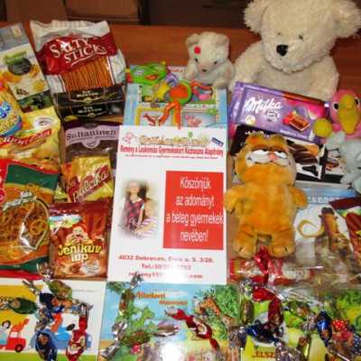 Érkeznek a „cipősdoboznyi szeretet” ajándékai és a csokoládék 2017 - alapítvány, adó 1%, támogatás