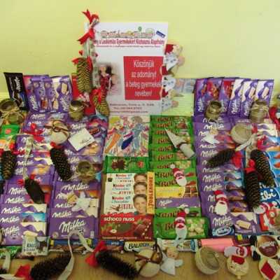 Érkeznek a „cipősdoboznyi szeretet” ajándékai és a csokoládék 2017 - alapítvány, adó 1%, támogatás