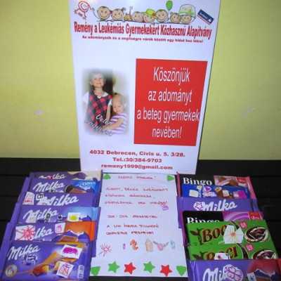 Érkeznek a „cipősdoboznyi szeretet” ajándékai és a csokoládék 2018 - alapítvány, adó 1%, támogatás