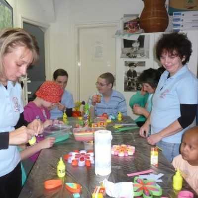 Kézműves foglalkozás 11.10.25 - adó, 1%, alapítvány, támogatás