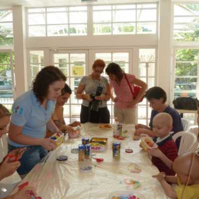 Kézműves foglalkozás 2012.07.03 - adó, 1%, alapítvány, támogatás