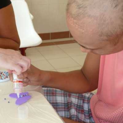 Kézműves foglalkozás 2012.07.17 - adó, 1%, alapítvány, támogatás