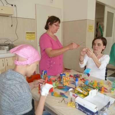 Kézműves foglalkozás a gyermekklinikán! - adó, 1%, alapítvány, támogatás