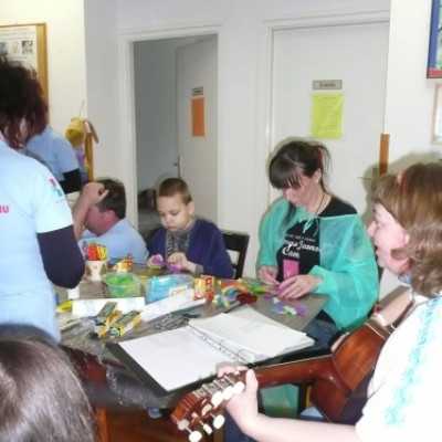 Kézműves foglalkozást tartottunk ismét - adó, 1%, alapítvány, támogatás