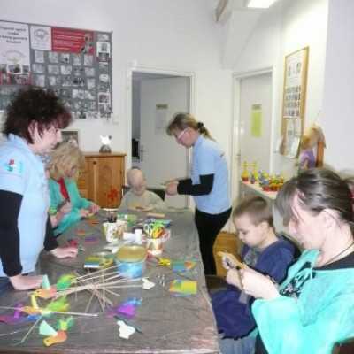 Kézműves foglalkozást tartottunk ismét - adó, 1%, alapítvány, támogatás