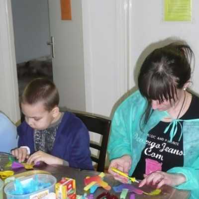 Kézműves foglalkozást tartottunk ismét - adó, 1%, alapítvány, támogatás