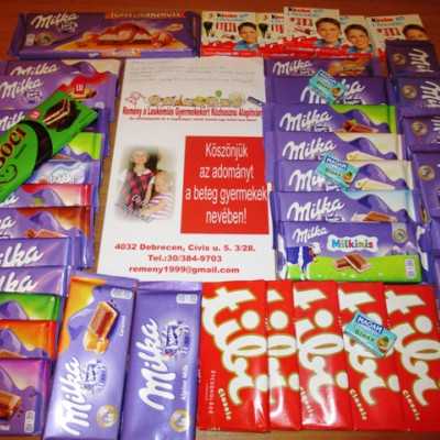 Érkeznek a „cipősdoboznyi szeretet” ajándékai és a csokoládék 2017 - alapítvány, adó 1%, támogatás