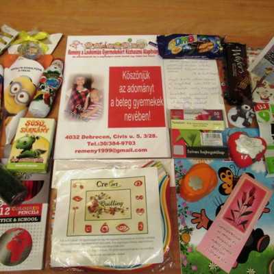 Érkeznek a „cipősdoboznyi szeretet” ajándékai és a csokoládék 2017 - alapítvány, adó 1%, támogatás