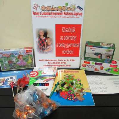 Érkeznek a „cipősdoboznyi szeretet” ajándékai és a csokoládék 2019 december - alapítvány, adó 1%, támogatás