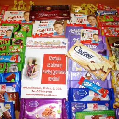 Érkeznek a „cipősdoboznyi szeretet” ajándékai és a csokoládék 2017 - alapítvány, adó 1%, támogatás