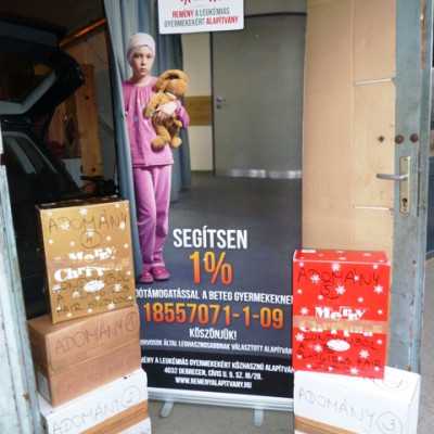 Londonból is érkezett adomány - alapítvány, adó 1%, támogatás