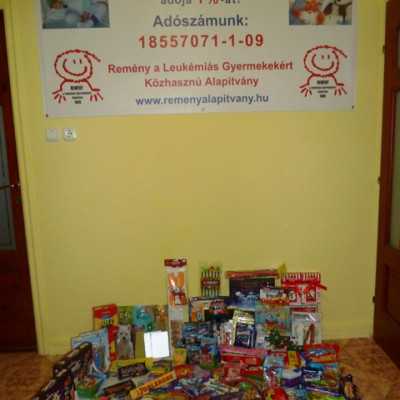 Londonból is érkezett adomány - alapítvány, adó 1%, támogatás